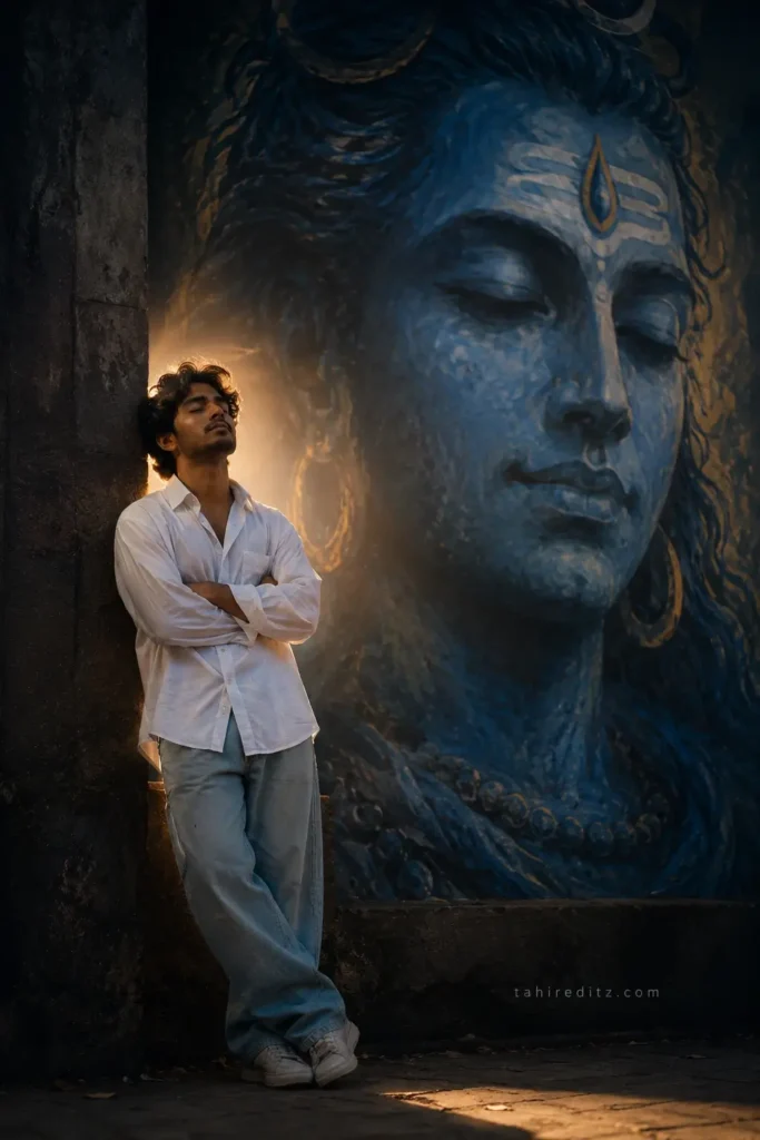 Divine Goddess Comforting Scene