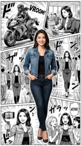 Cinematic Manga Poster Portrait
