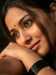 Dramatic Golden Hour Close-Up Portrait