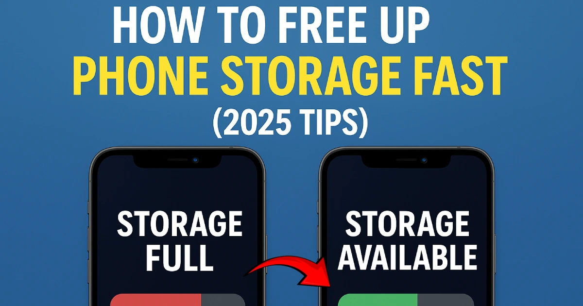 How to Free Up Phone Storage Fast: मोबाइल की स्पेस बढ़ाने के आसान टिप्स