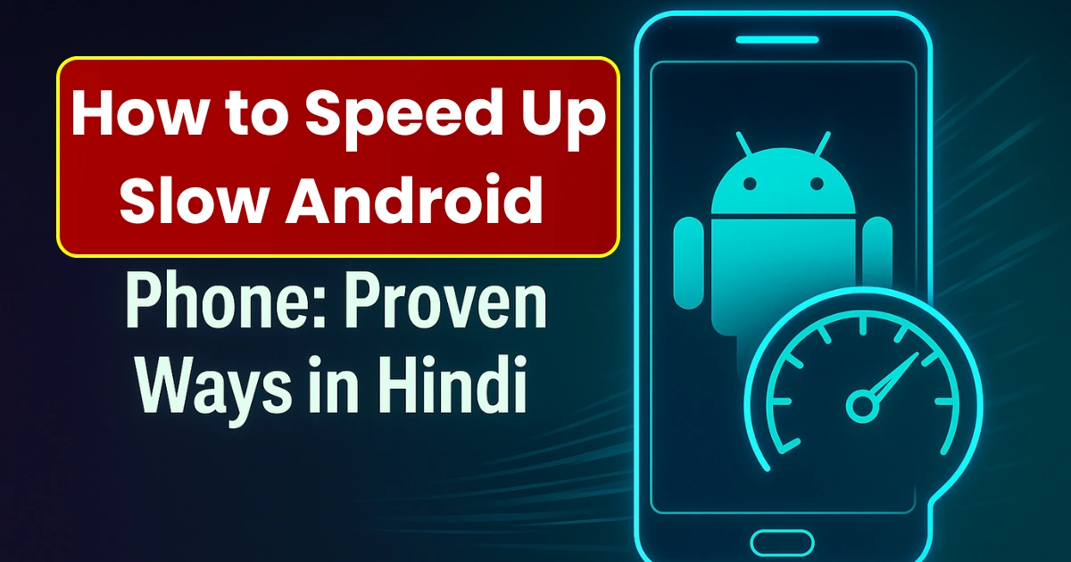 How to Speed Up Slow Android Phone: Proven Ways in Hindi
