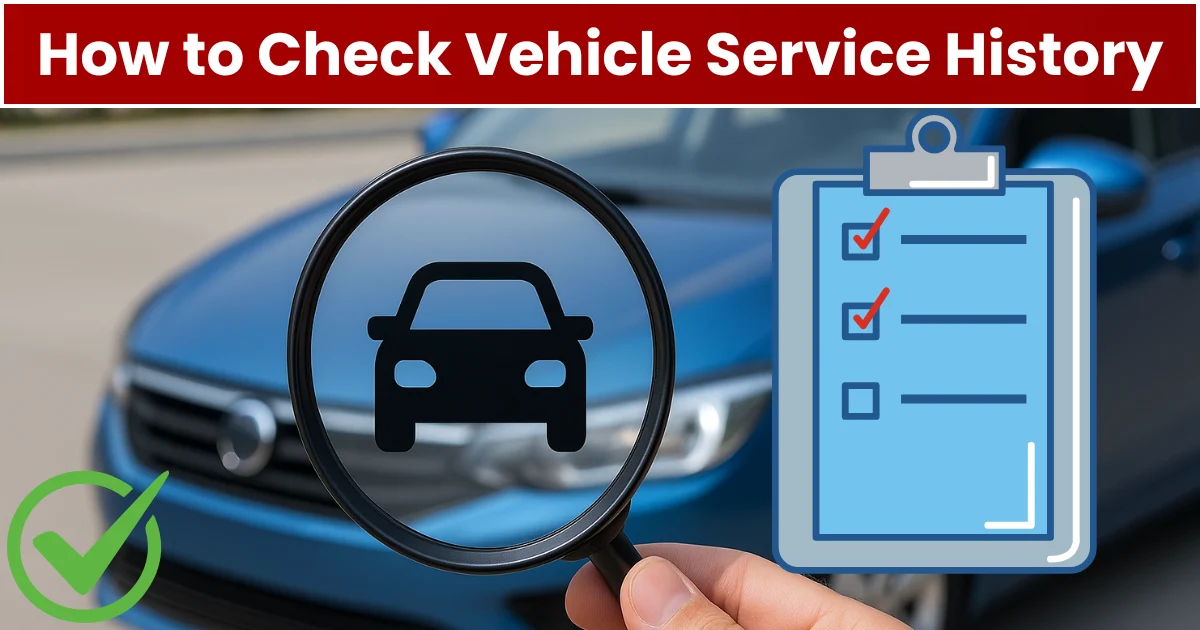 How to Check Vehicle Service History: Complete Guide in Hindi
