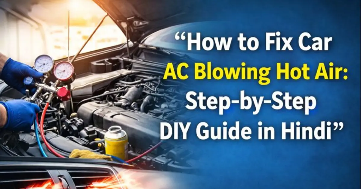 How to Fix Car AC Blowing Hot Air: Step-by-Step DIY Guide in Hindi