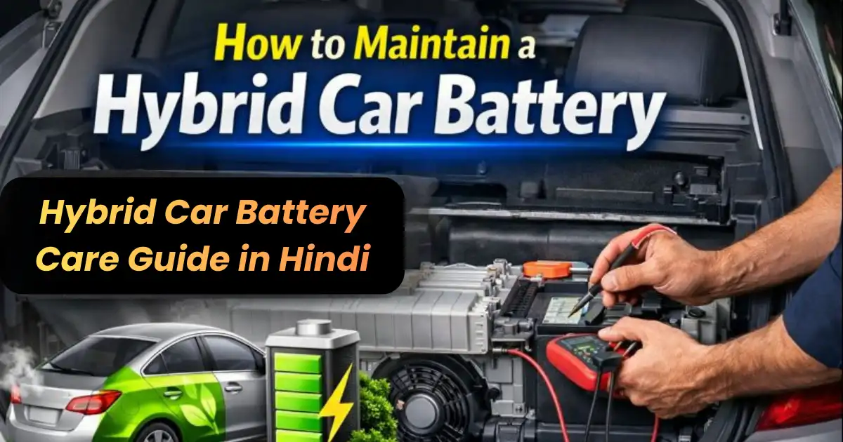 How to Maintain a Hybrid Car Battery: Hybrid Car Battery Care Guide in Hindi