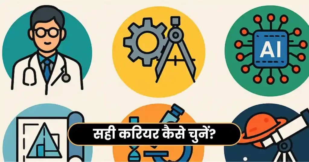 Science Me Career Options in Hindi: 2025-26  में साइंस छात्रों के लिए टॉप करियर विकल्प