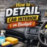 How to Detail Car Interior on Budget: Complete Hindi Guide 2026