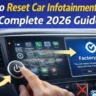 How to Reset Car Infotainment System: Complete Guide in Hindi 2026