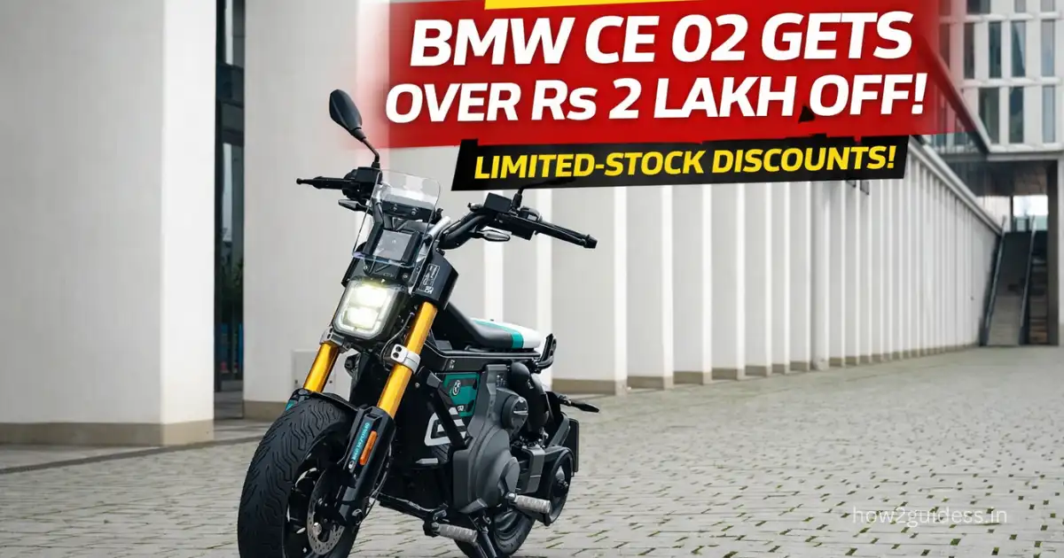 BMW CE 02 Discount in India: Over Rs 2 Lakh Off on Standard and Highline Variants