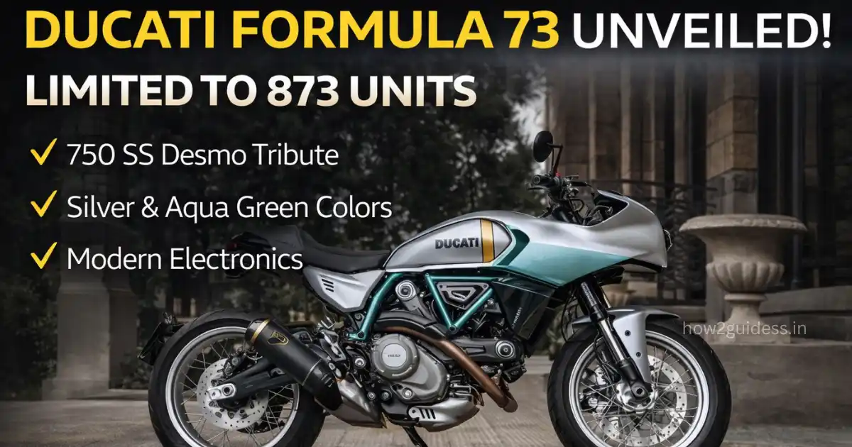 Ducati Formula 73 Revealed as Tribute to 750 Super Sport Desmo