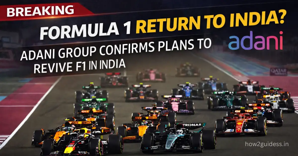 Adani Group Exploring Formula 1 Return To India, F1 Indian GP Revival Update