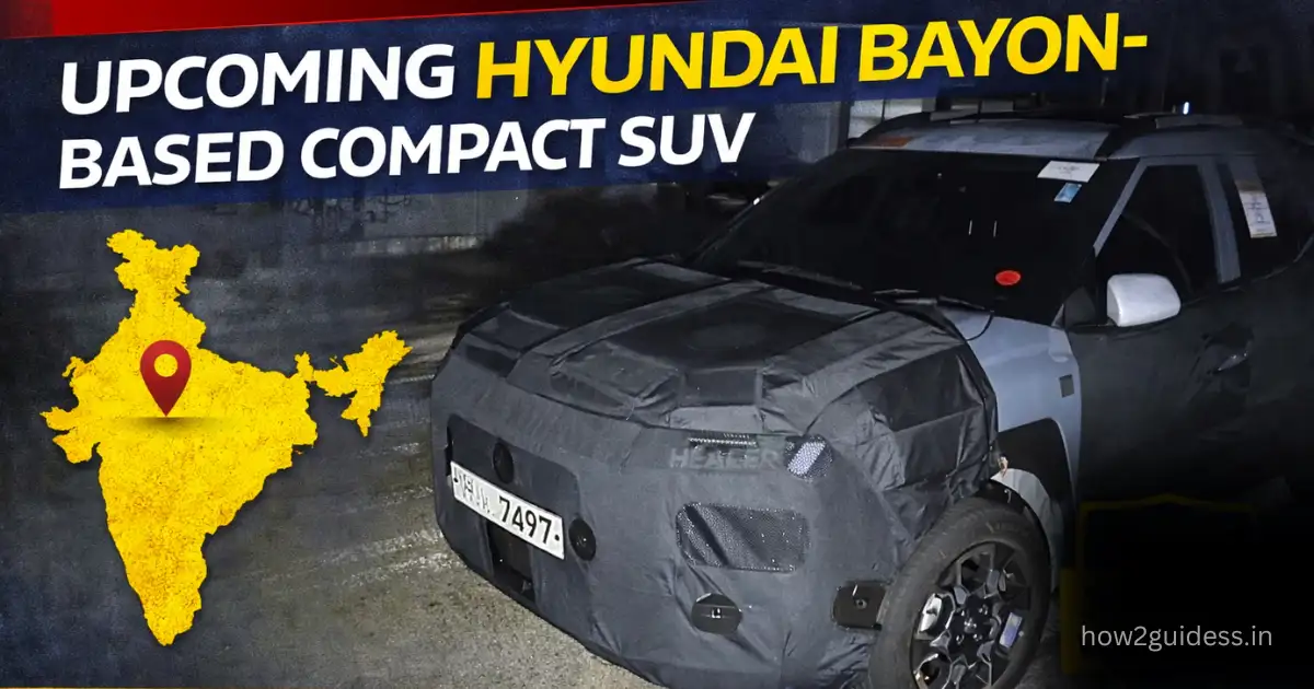 Hyundai Bayon-Based Compact SUV Spotted Testing in India, Launch by 2026