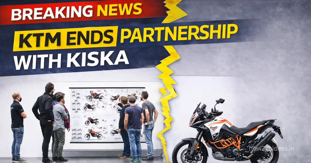 KTM Ends KISKA Partnership, Sets Up In-House Design Centre in Austria