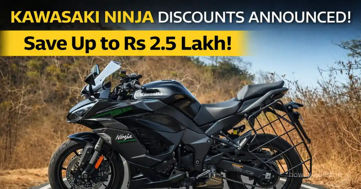 Kawasaki Ninja Discounts February 2026: Up to Rs 2.5 Lakh Off in India