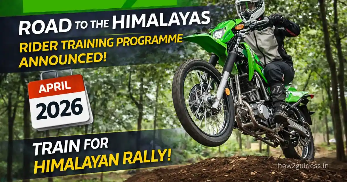 Kawasaki Road to the Himalayas Programme Announced, Training Starts April 2026