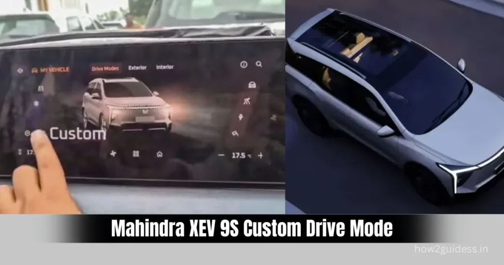 Mahindra XEV 9S Custom Drive Mode Introduced To Improve Suspension Setup