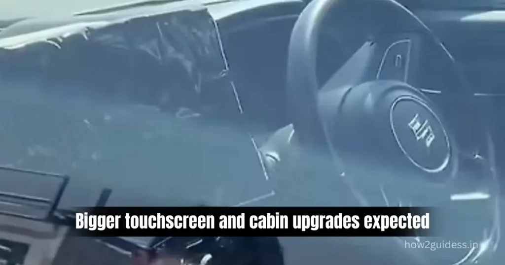 Maruti Suzuki Brezza Facelift Spotted Testing With Interior and Drivetrain Updates