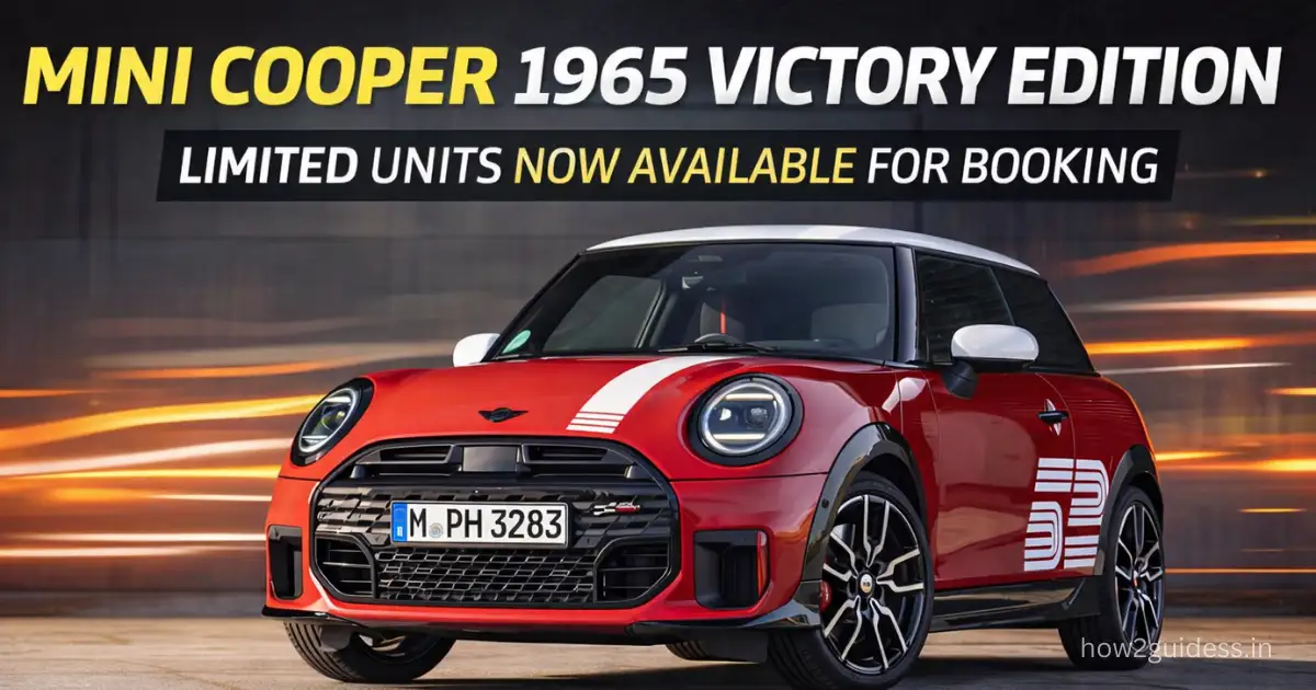 Mini Cooper 1965 Victory Edition Bookings Open in India; Limited Units Announced