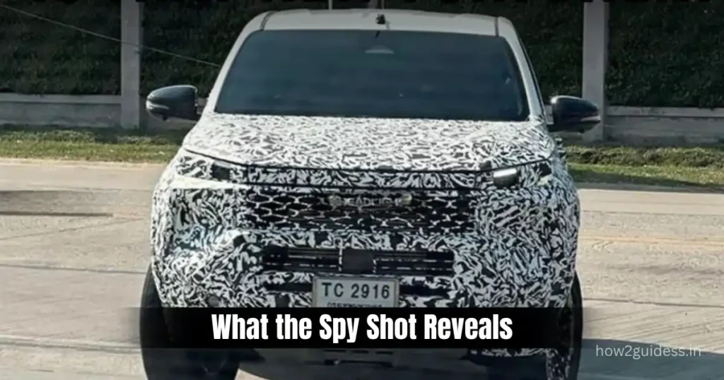 New-Generation Toyota Fortuner Spotted Testing for the First Time