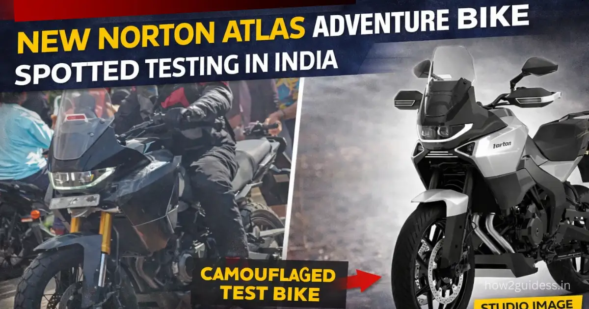 Norton Atlas ADV Spotted Testing Again in India, New Variant Likely for Local Market