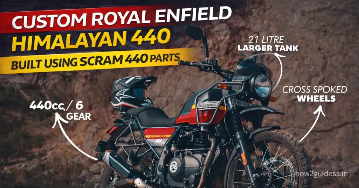 Royal Enfield Himalayan 440 Built Using Scram 440 Parts: Details, Cost Explained