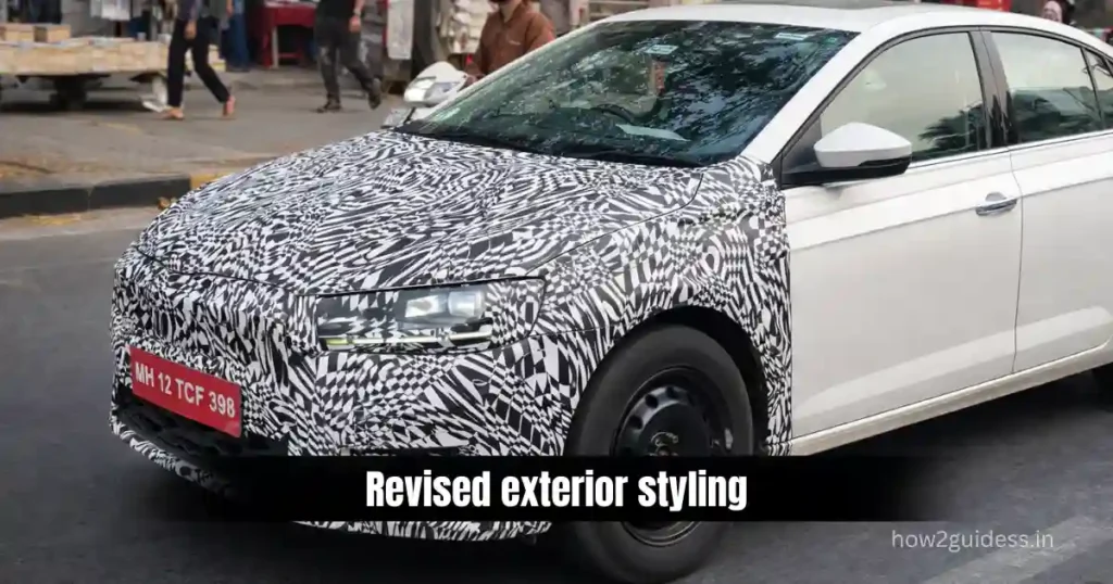 Skoda Slavia Facelift Spotted Testing With Design and Feature Updates