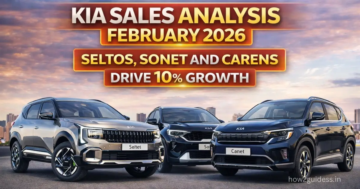 Kia Sales Analysis February 2026: Seltos, Sonet and Carens Drive 10% Growth