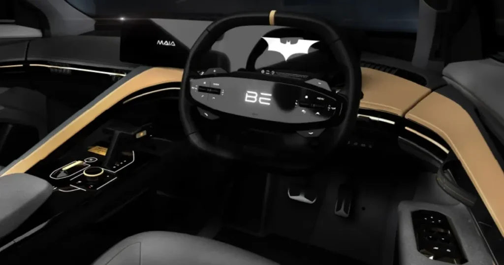Mahindra BE 6 Batman Edition interior