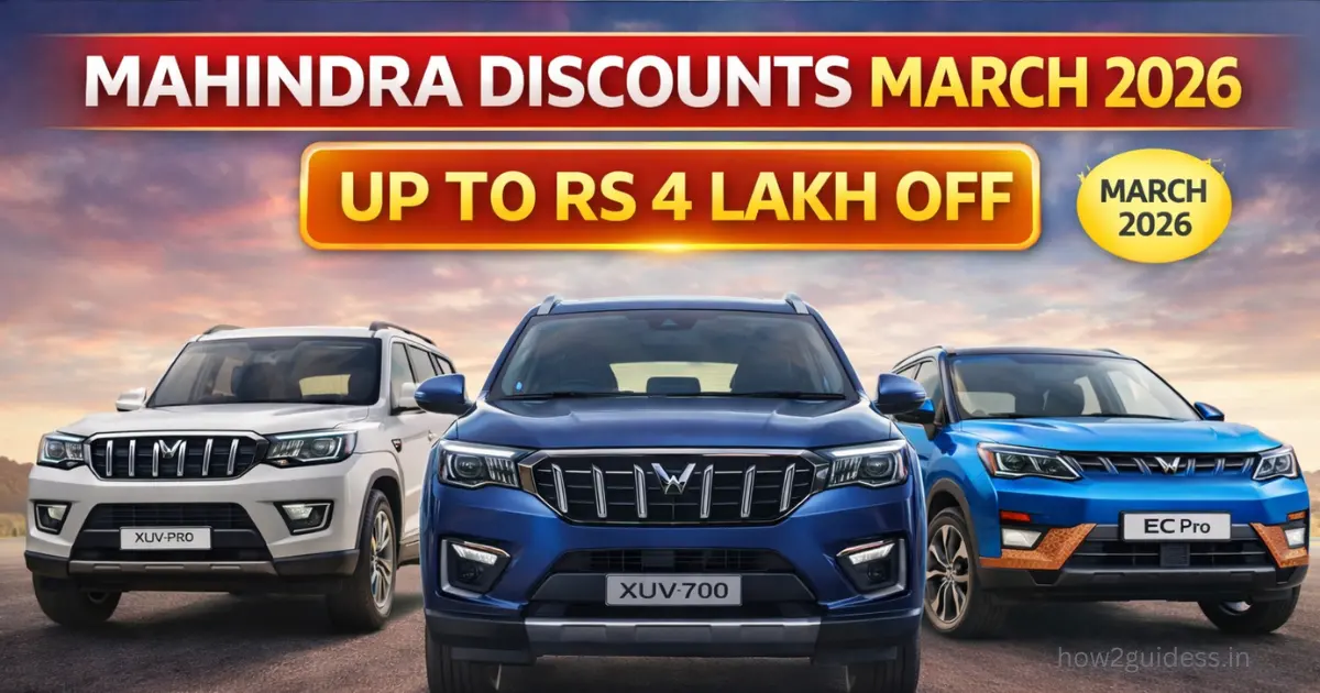 Mahindra Discounts March 2026: Up to Rs 4 Lakh Off on XUV400, XUV700 & Scorpio Classic