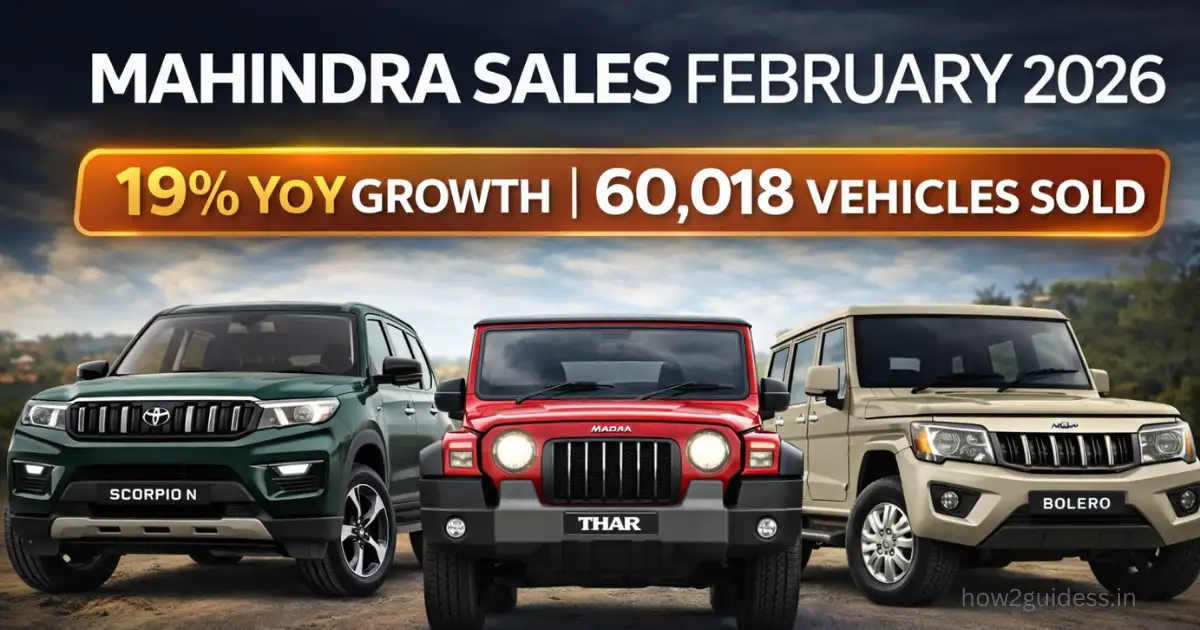 Mahindra Sales Analysis February 2026: Scorpio, Thar & Bolero Drive 19% YoY Growth