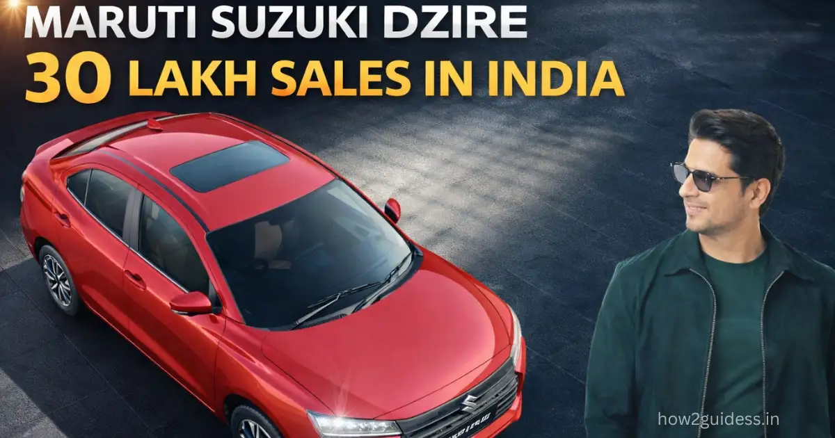 Maruti Suzuki Dzire Sales Cross 30 Lakh In India – A Major Milestone For The Sedan