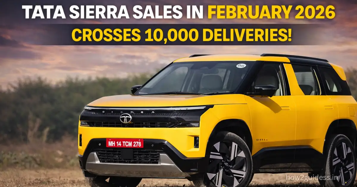 Tata Sierra Sales In February 2026: SUV Crosses 10,000 Deliveries Since Launch