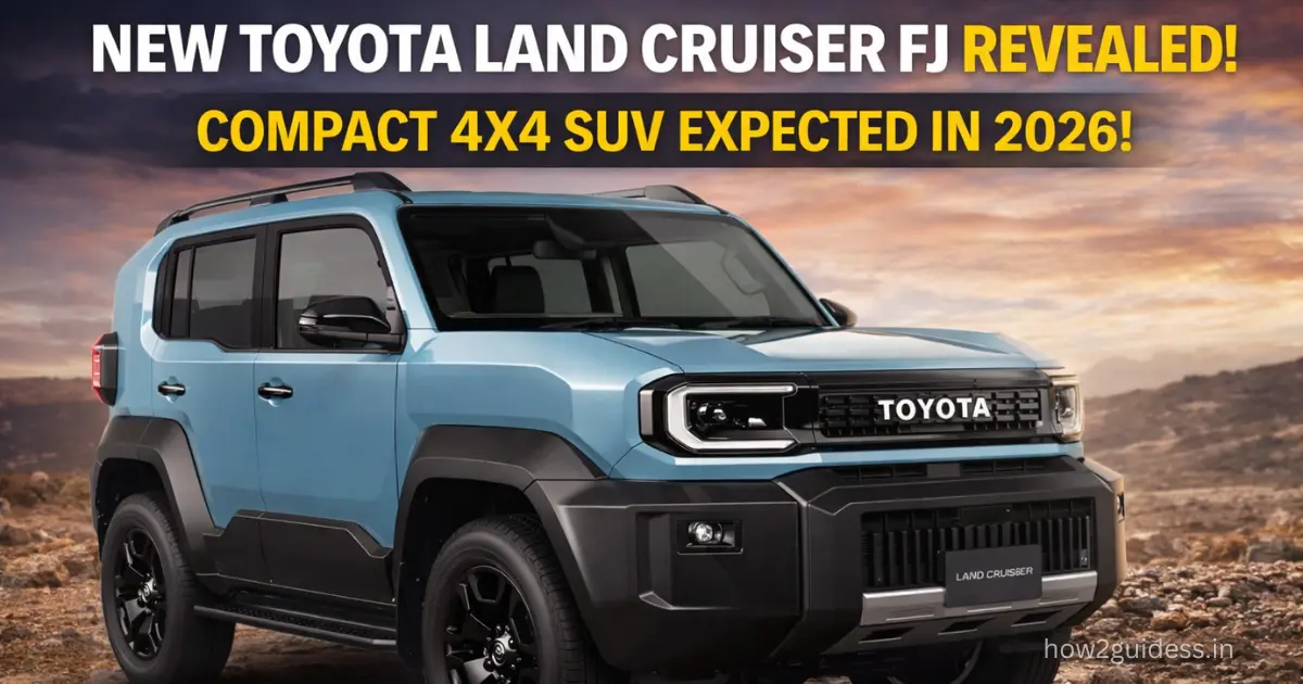 Toyota Land Cruiser FJ Could Arrive As A Smaller Off-Road SUV – Key Details