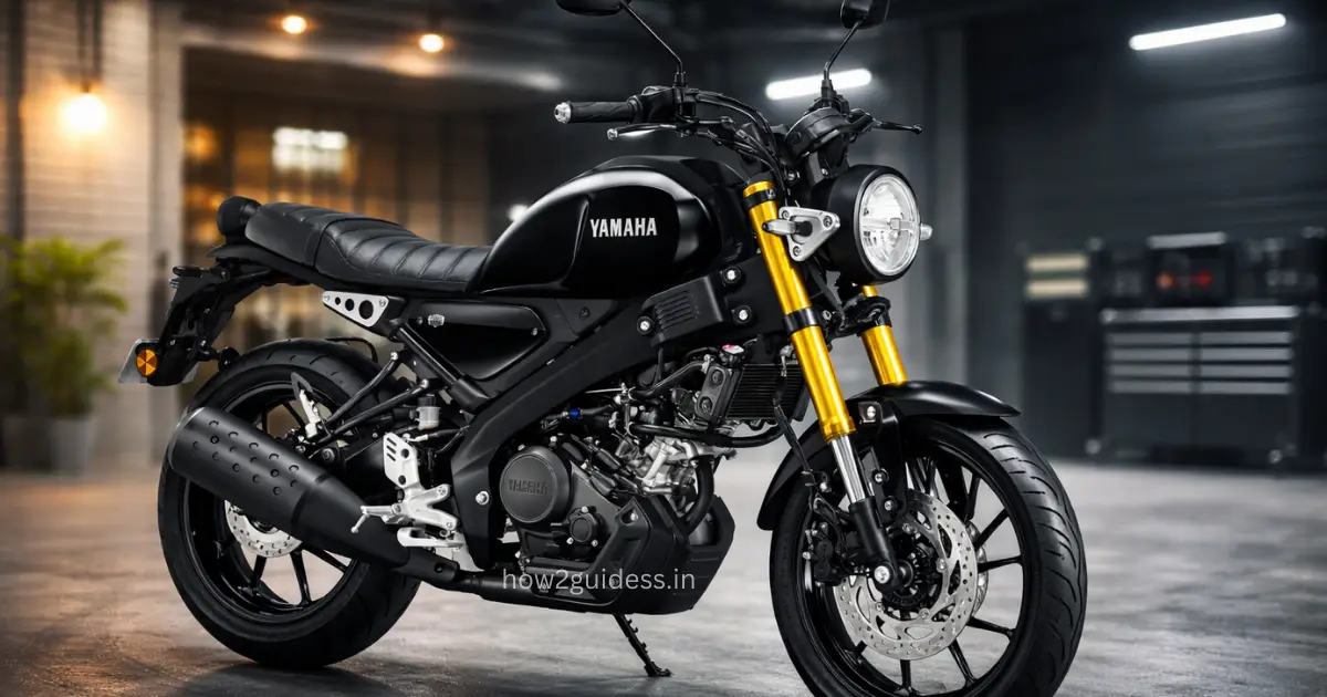 Yamaha XSR155 Metallic Black Launched In India At Rs 1.58 Lakh